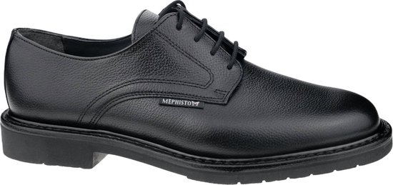 Mephisto Marlon - chaussure à lacets pour hommes - noir - taille 46,5 (EU) 11,5 (UK)
