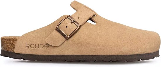 Rohde Alba - dames slof - beige - maat 35 (EU) 2.5 (UK)