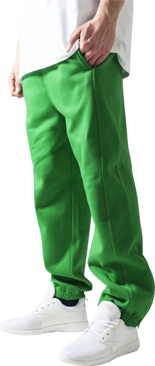 Urban Classics Basic Heren joggingbroek XS Groen