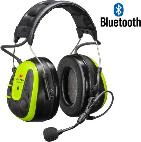 Foto: 3m peltor ws alert x bluetooth geel