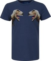 SOMEONE ALBERT-SB-02-G Jongens T-shirt - BLUE GREY - Maat 134