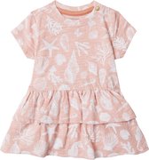 Noppies Girls Dress Cape May manches courtes imprimé intégral Robe Filles - Beige Peach - Taille 86