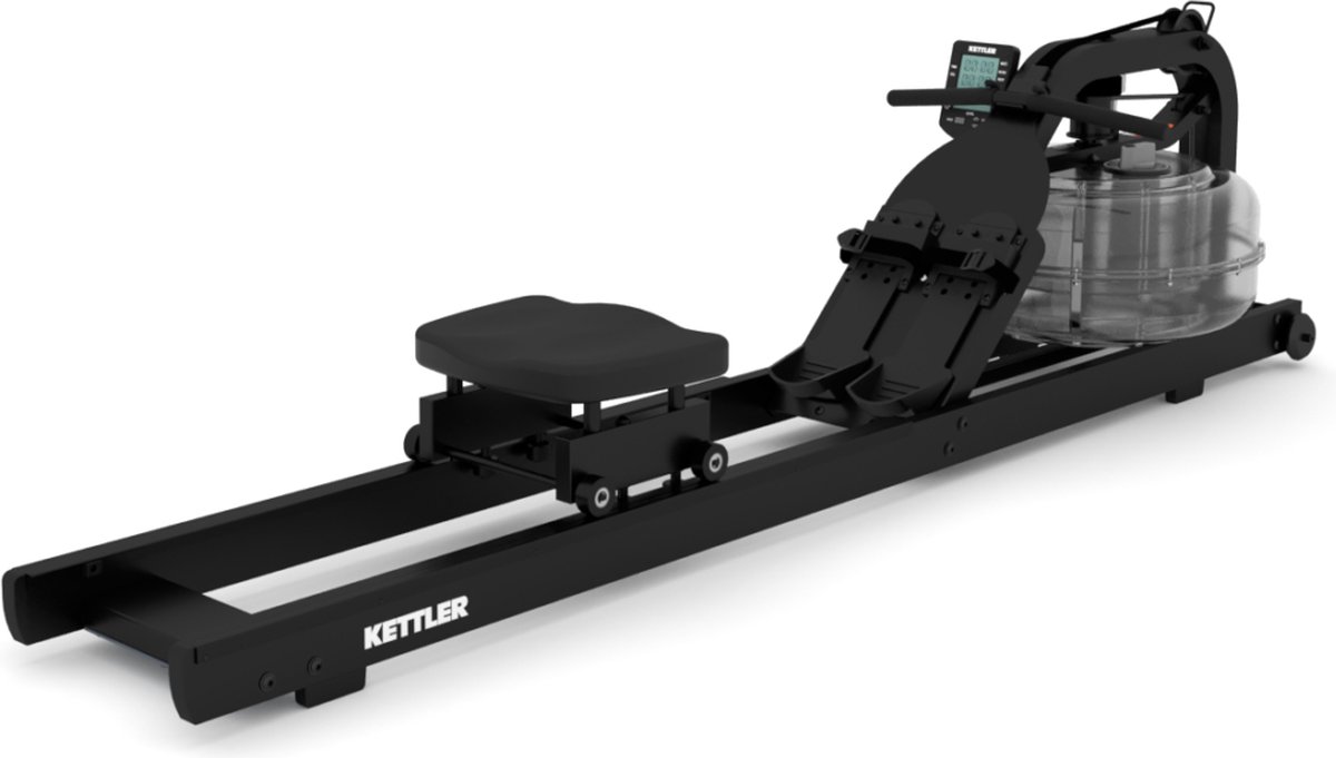 Kettler AquaRower 500 Roeimachine - Professionele roeitrainer - Water reservoir - Realistische roeibeleving - Gebruiksvriendelijke console
