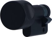 Iseo veiligheidscilinder F6 K30/10 SKG3, halve knopcilinder, zwart