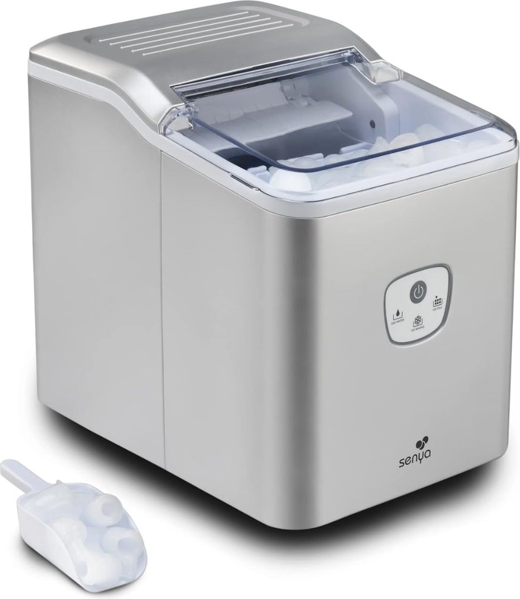 Machine à Glaçons Portable 12KG/24H 9 Glaçons Par 6-13 Min Avec Reservoir 2 2 L Et Bac A Glace De 0 7 Kg Vert