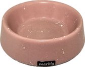 Marbly - MARMER - Roze Wit - 470 ml voerbakken en drinkbakken