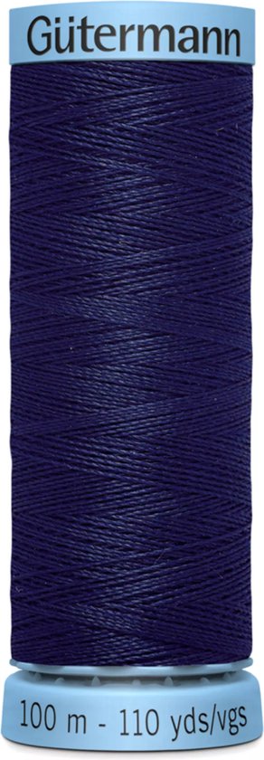 Fil à coudre Gütermann Silk - bleu foncé