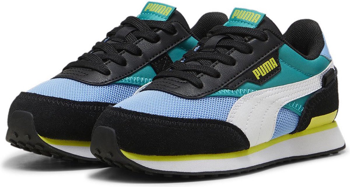 Puma Future Rider Splash Ps Schoenen Jongen Blauw
