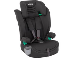 Graco Eldura - Autostoel - 2 in 1 - Midnight - 76 tot 150 cm (ca. 15 maanden tot 12 jaar) - R129