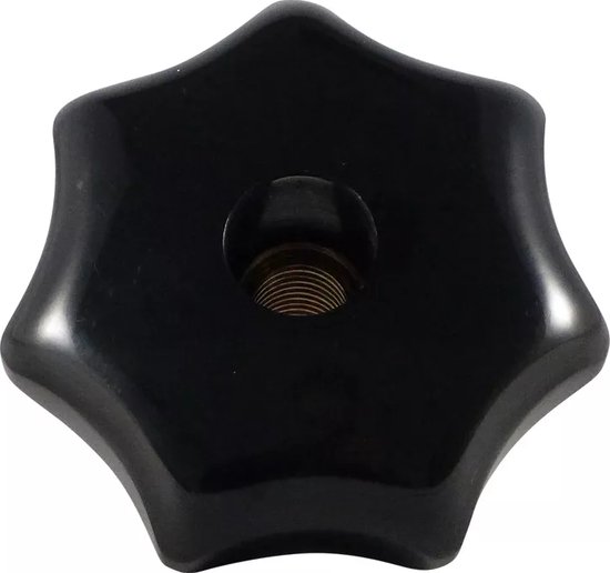 QUARKZMAN 8 stuks spanschroefknopen, M5 x 30 mm, sterknop in zeshoekige
