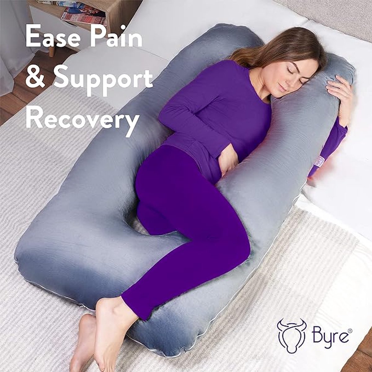 Goedkoopste Borstvoedingskussen,zijslaapkussen, Katoen - zwangerschapskussen, ondersteuningskussen