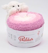 Phildar - Doudou - Superzachte garen voor baby met knuffeltje - Kleur: Flamant