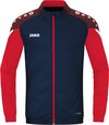 JAKO Polyesterjas Performance Kind Maat 152 Marine-Rood