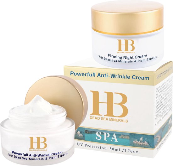 Crème De Nuit Raffermissante Visage H&B - Minéraux Mer Morte - 50 Ml