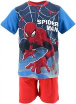 Spiderman - Marvel - Short Pyjama - blauw/rood. Maat 98 cm / 3 jaar