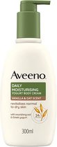 Aveeno Daily Moisturising Yogurt Body Cream - Vanilla & Oat Scent - 300 ml