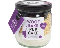 Pineut ® Hondensnacks - Woof Bake Pupcake - Lekkere honden snacks voor de hond (en baas) - DIY Cadeau - Verjaardag Hond - Verantwoorde hondenkoekjes - Perfect Dierendag cadeautje