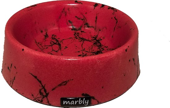 Marbly - Red Black - 470 ml - MARMER - voerbakken en drinkbakken