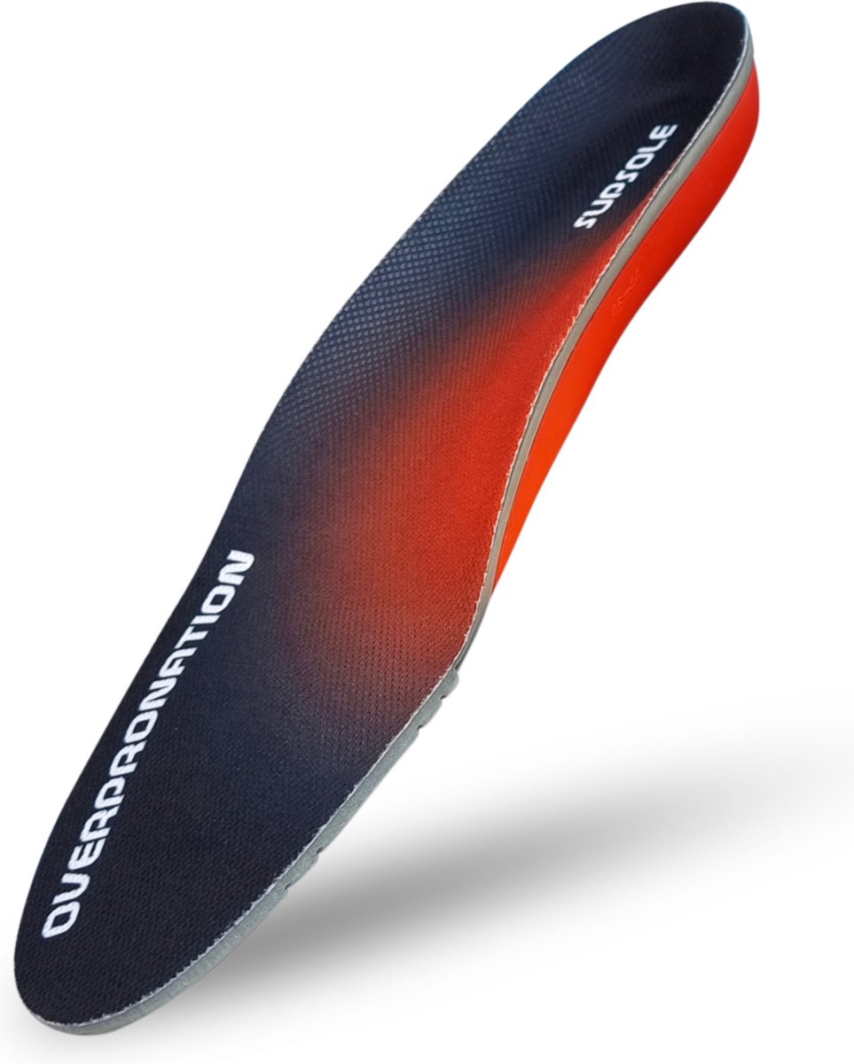 SUPSOLE - Overpronatie inlegzolen - Schoenmaat: 43-44