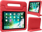 Kinderhoes voor iPad 9.7 - Duurzaam Kids Case - Rood - Schokabsorberend met Standfunctie