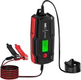 MSW Chargeur pour batterie de voiture - 12 V - 4 A - LCD