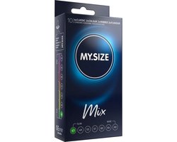 MY.SIZE MIX - Condooms - 47 mm pasvorm - Variatiepakket - Comfortabele pasvorm
