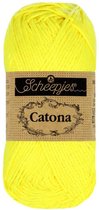Scheepjes Catona 50gr - 601 Neon Yellow