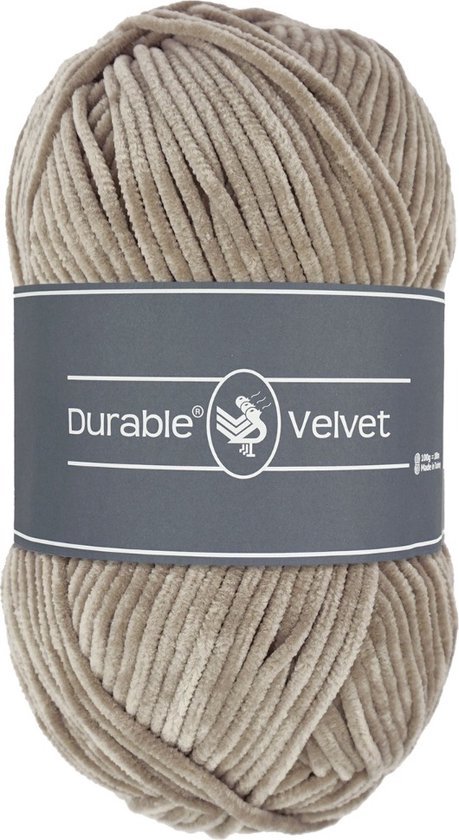 Durable Velvet - 343 Warm Taupe