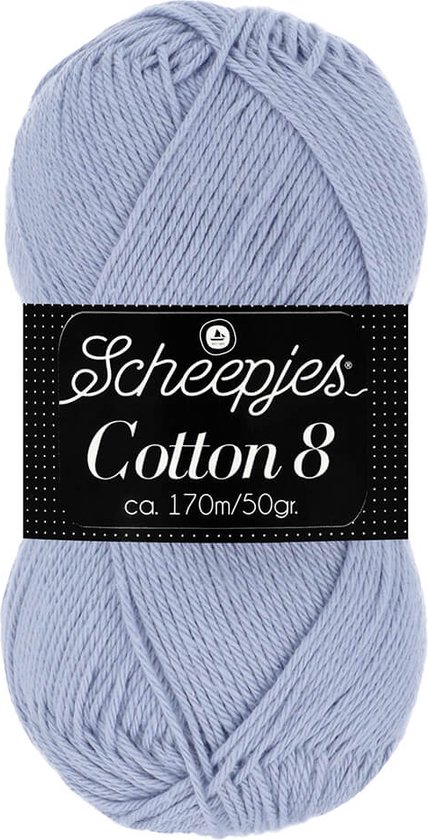 Scheepjes Cotton 8 50g - 651 Paars