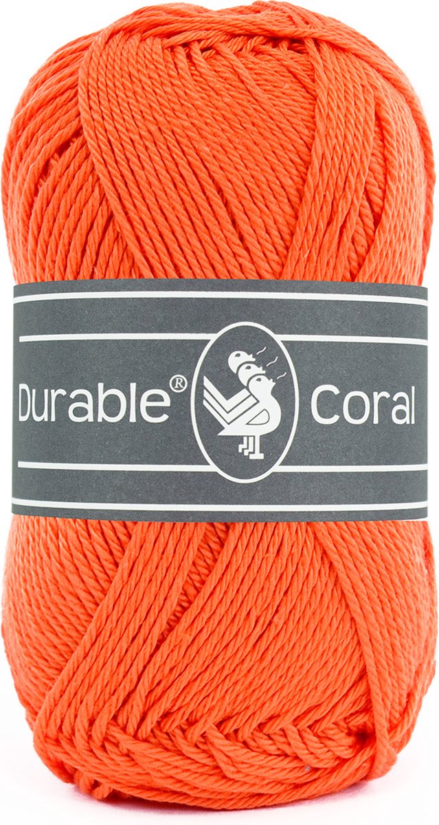 Durable Coral katoen 50 gram 2194 - Orange - 