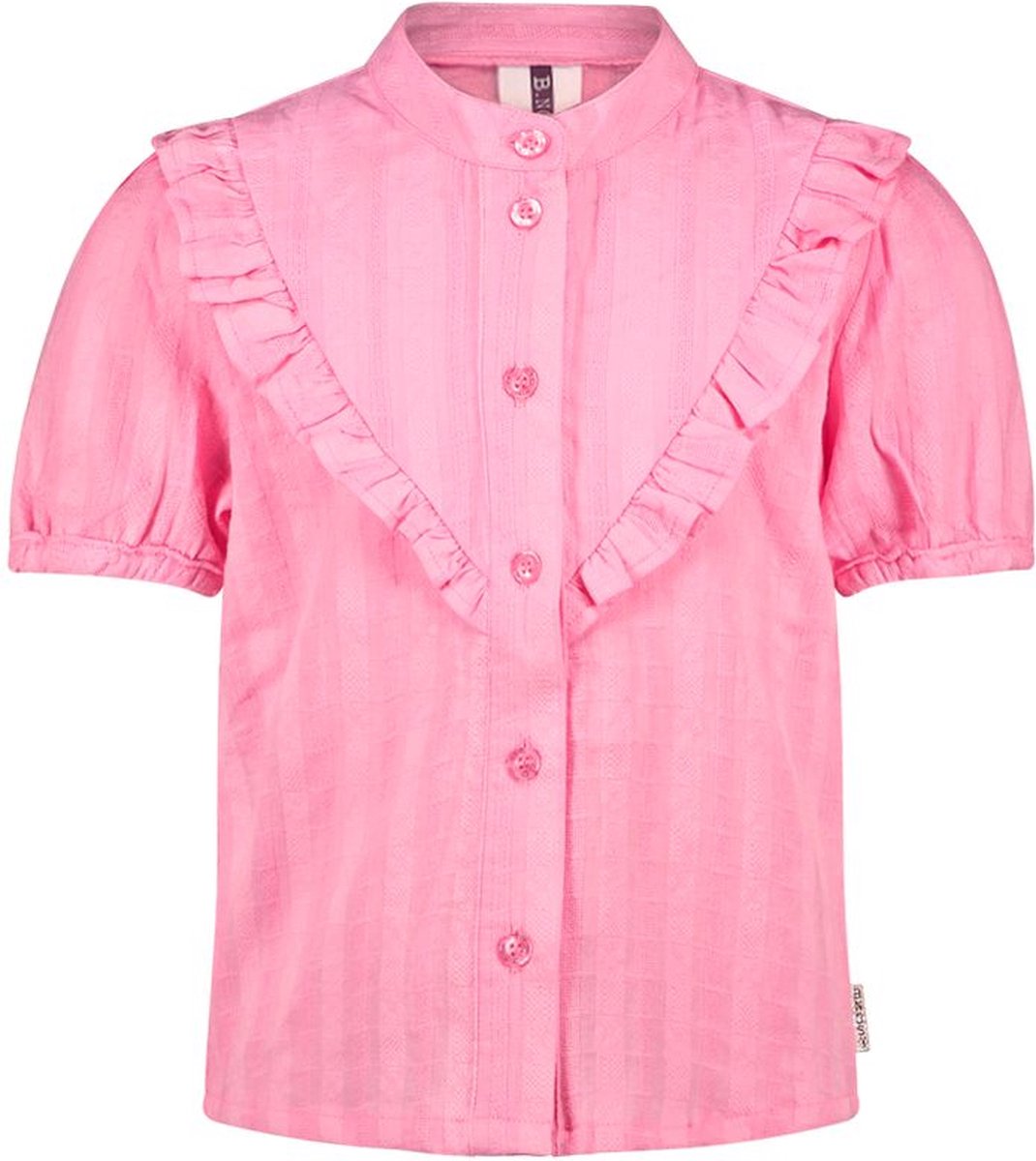 B. Nosy Y402-5160 Meisjes Blouse - Sugar Pink - Maat 122-128