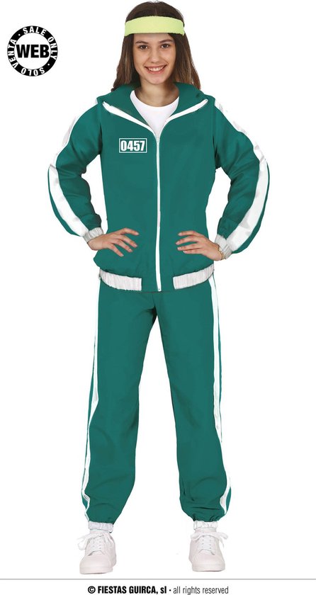 Squid Game Groen Trainingspak Tiener