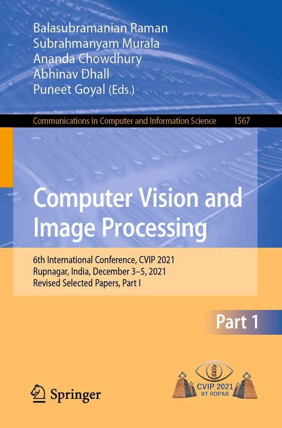 Springer Nature Proceedings Computer Science 1 - Computer Vi ... - cover