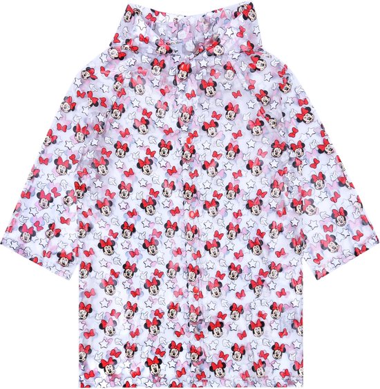 Transparante Minnie Mouse meisjes mackintosh