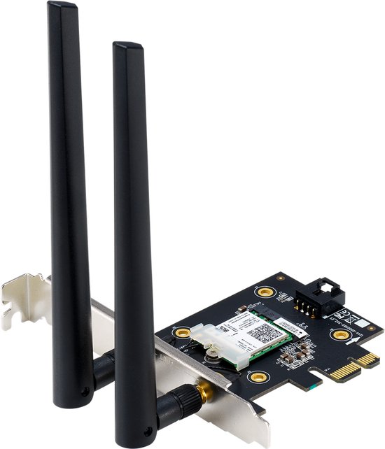 Foto: Asus pce ax3000 pci uitbreidingskaart wifi 6 3000 mbps dual band