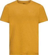 Jack Wolfskin TRAVEL T M Heren Outdoorshirt - curry - Maat XL