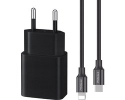Snellader geschikt voor Lightning (iPhone/iPad) - 3 Meter Lang - Oplader voor 14, 13, 12, 11, Pro, Max, Plus, Mini