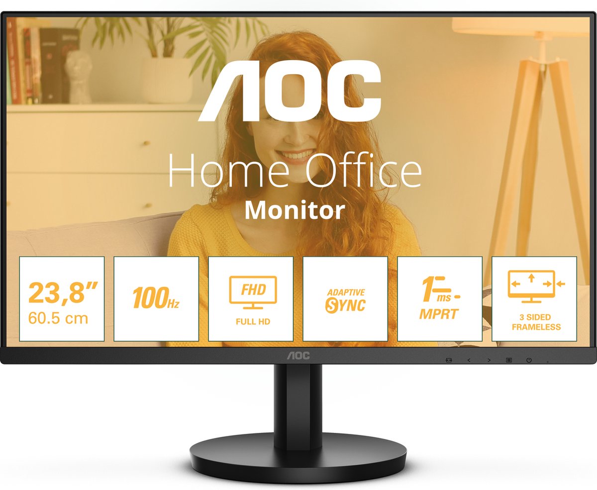 Monitor AOC 24B3HMA2 23,8" 100 Hz