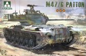 1:35 Takom 2070 US Medium Tank M47/G Patton - 2in1 Plastic Modelbouwpakket