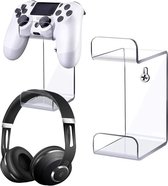 S-M Commerce Headset/Controller Hanger - Acryl - Houder - PS5 - PS4 - XBOX - PC