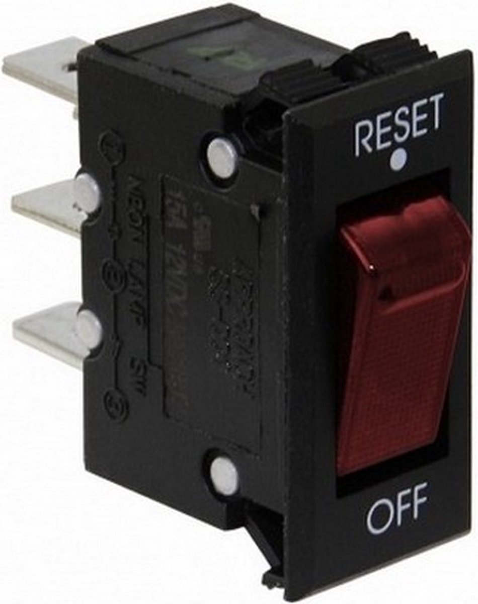 BREG - Tuimelschakelaar met automatische zekering - 5 Ampere