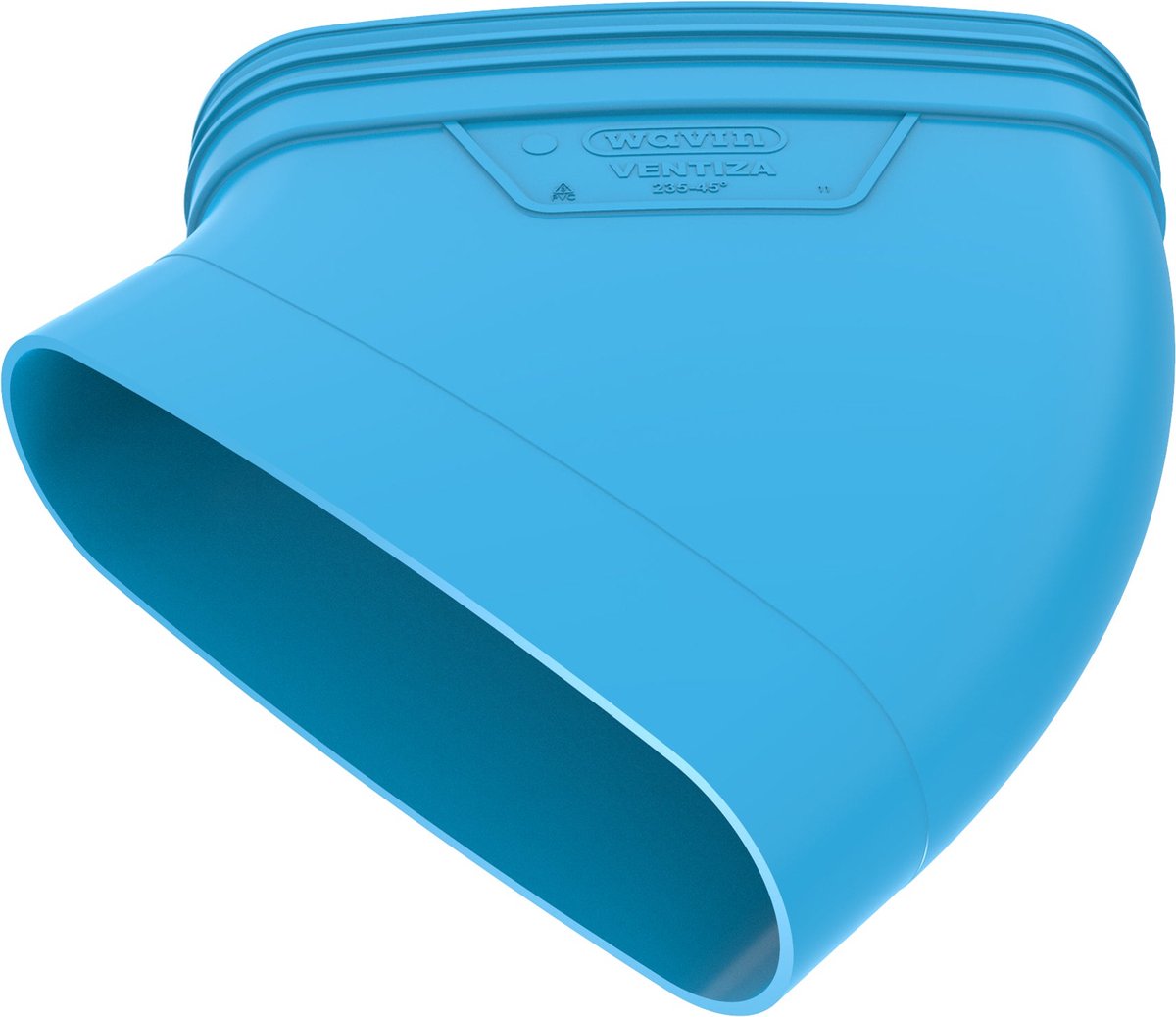 Wavin Ventiza PVC BOCHT 235 45