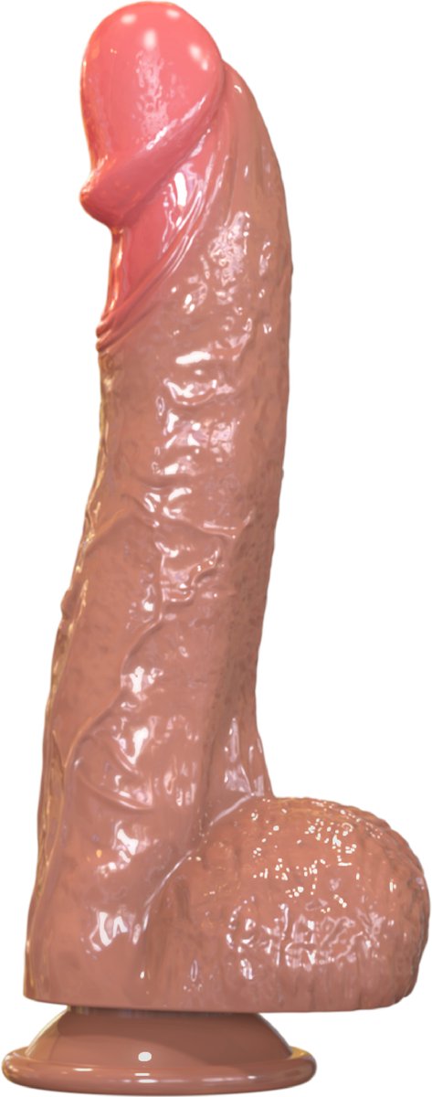 Realistische dildo met zuignap - 16,8cm