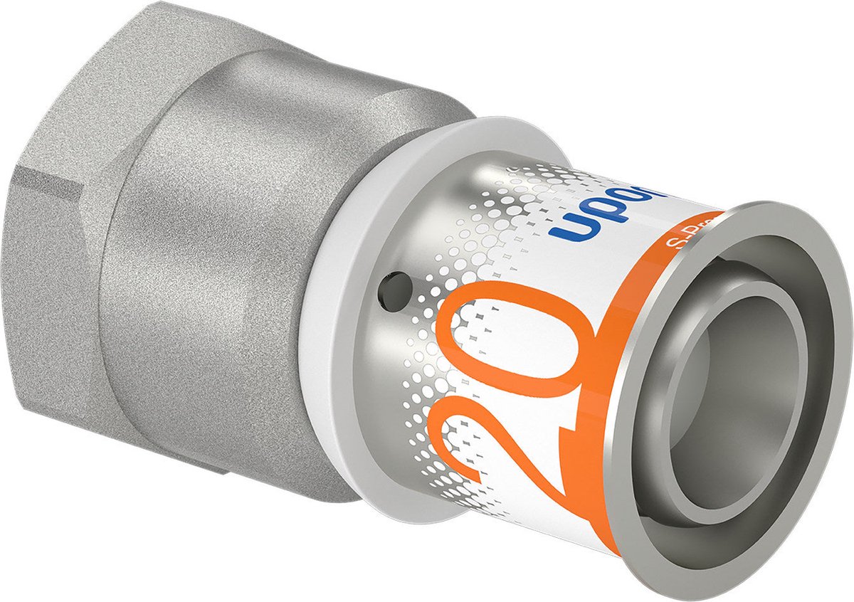 Uponor S-Press Plus schroefbus - 1/2 x 20 mm pers