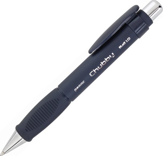 Penac Balpen - Chubby - 1.0mm - Zwart - Ergonomische grip