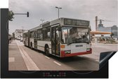 KitchenYeah® Inductie beschermer 80.2x52.2 cm - Een moderne Duitse stadsbus - Kookplaataccessoires - Afdekplaat voor kookplaat - Inductiebeschermer - Inductiemat - Inductieplaat mat