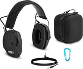 Protection auditive MSW avec Bluetooth - Contrôle Dynamic du bruit externe - Zwart