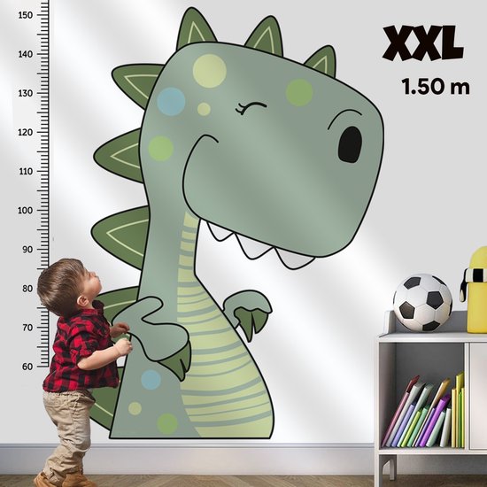 XXL Phooba Muursticker Kinderkamer - Kinderkamer - Babykamer - Muurstickers - Dinosaurus