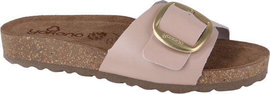 Yokono JERBA-136 Nude dames slippers maat 38 rood