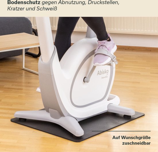 Skandika Bodenschutzmatte für Heimtrainer Rudergeräte und